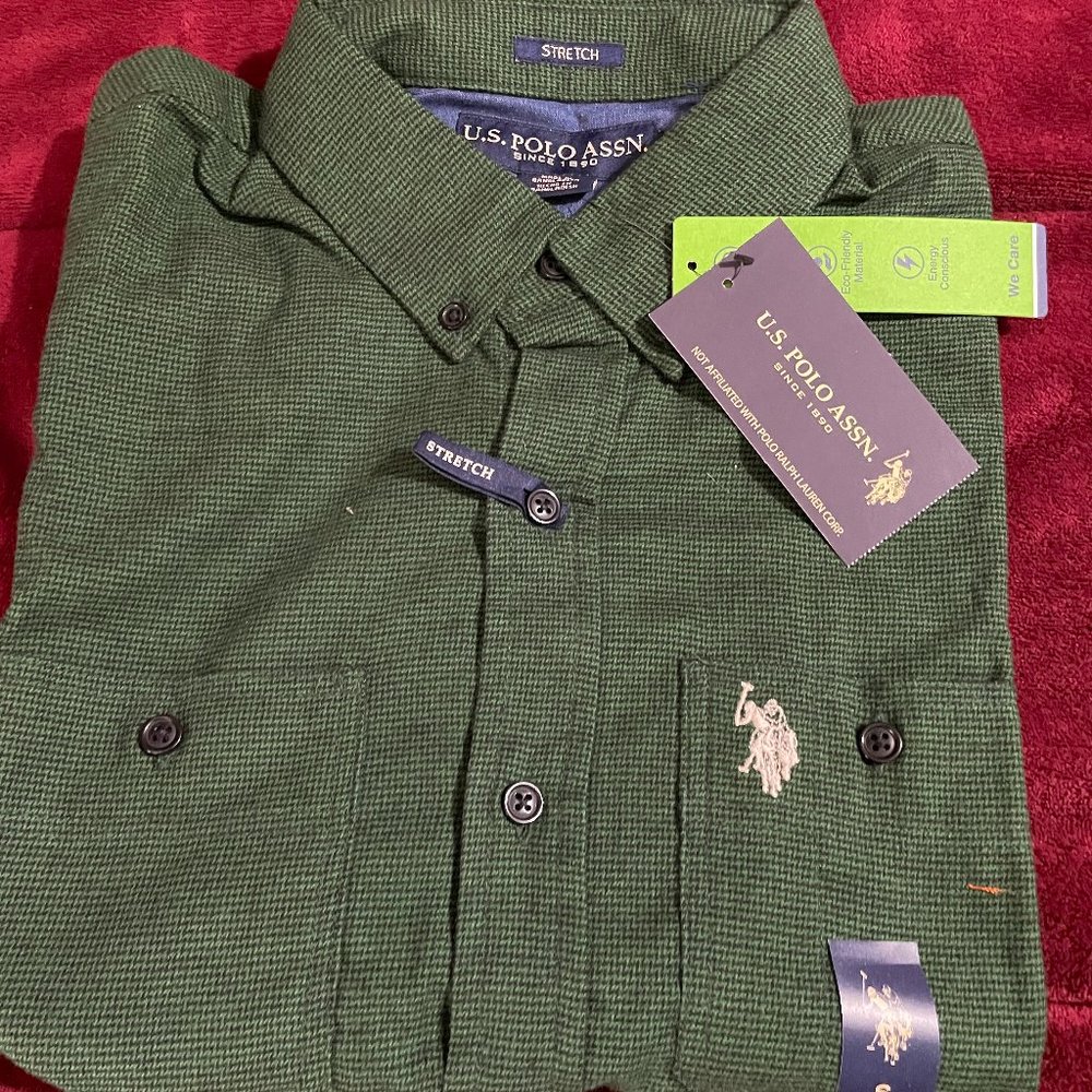US Polo Association Long Sleeve Shirt size small